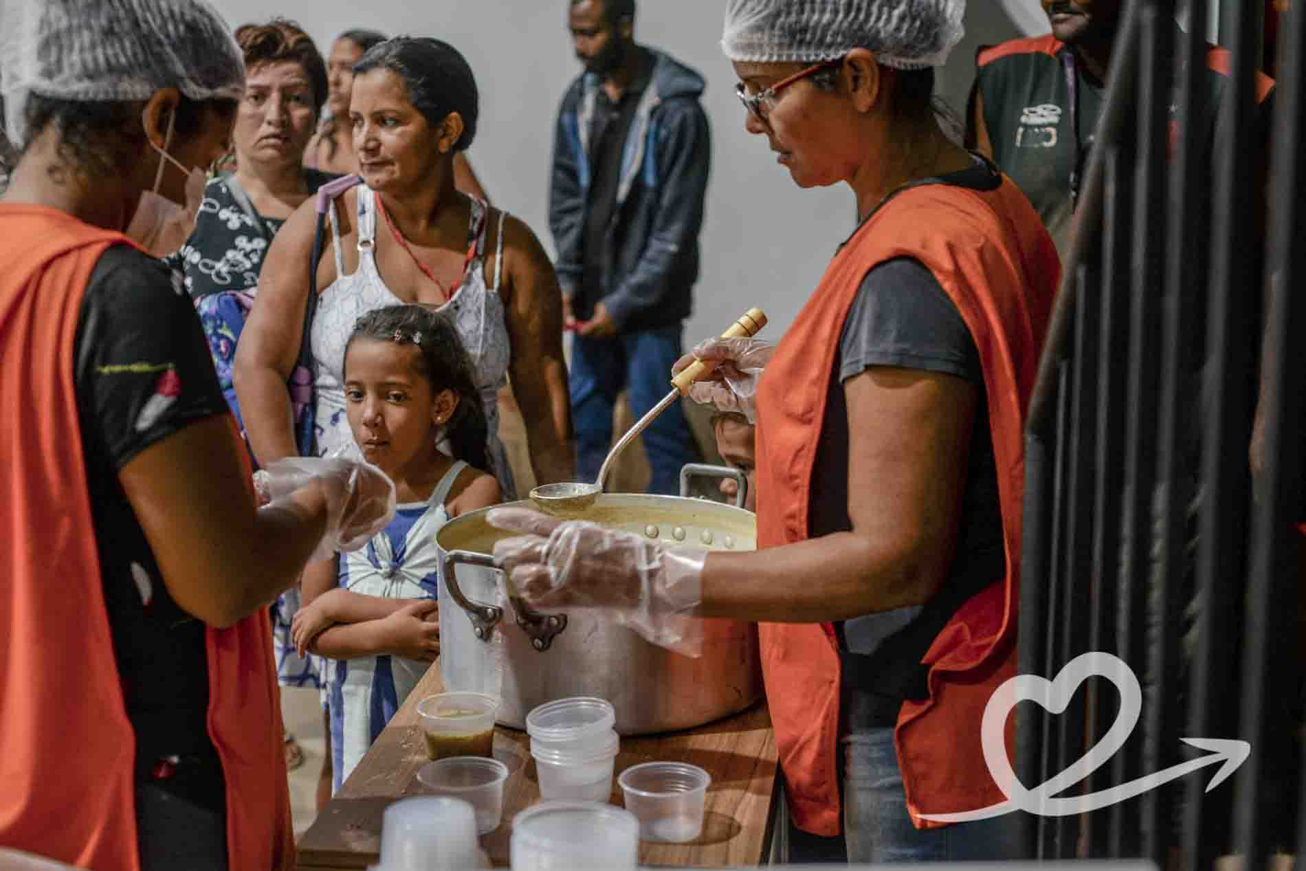 Sopão Beneficente no Sol Nascente